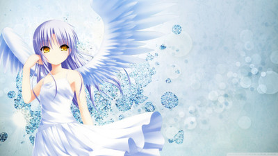 

Akhuratha Anime angels Wall Poster Paper Print(12 inch X 18 inch, Rolled)