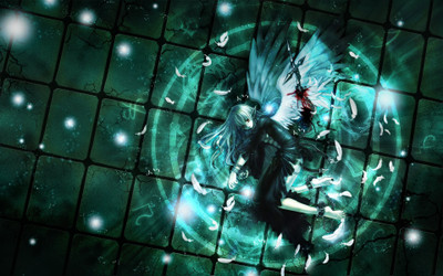 

Akhuratha Anime aangel Wall Poster Paper Print(12 inch X 18 inch, Rolled)