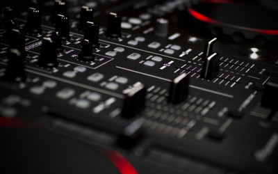 

Akhuratha music-mixing-consoles-black Wall Poster Paper Print(12 inch X 18 inch, Rolled)