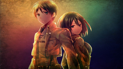 

Akhuratha Anime atitan-attack-shingeki-kyojin-resolution-ackerman-mikasa-jaegers Wall Poster Paper Print(12 inch X 18 inch, Rolled)
