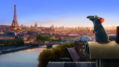 

Aabhaas ratatouille-movie-posters-paper-hallway-poster Wall Poster Paper Print(12 inch X 18 inch, Rolled)