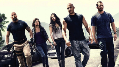 

movies-fast-and-furious-the-rock-dwayne-johnson-paul-walker-vin-diesel-gal-gadot-jordana-brewster Wall Poster Paper Print(12 inch X 18 inch, Rolled)