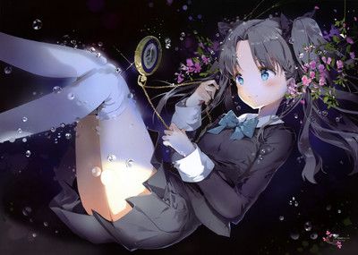 

Akhuratha Anime fate-series-type-moon-tohsaka-rin Wall Poster Paper Print(12 inch X 18 inch, Rolled)