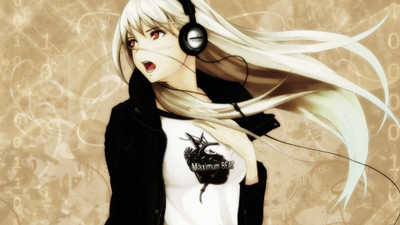 

blonde-headphones Wall Poster Paper Print(12 inch X 18 inch, Rolled)