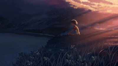 

Akhuratha Anime centimeters-per-second-makoto-shinkai-lakes-lone-woman Wall Poster Paper Print(12 inch X 18 inch, Rolled)