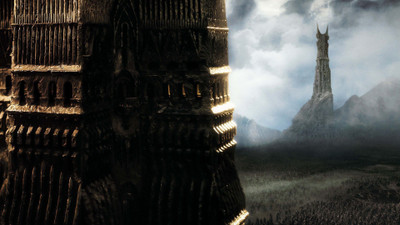 

Akhuratha movies-the-lord-of-the-rings-the-lord-of-the-rings-the-two-towers-orthanc-barad-dr Wall Poster Paper Print(12 inch X 18 inch, Rolled)