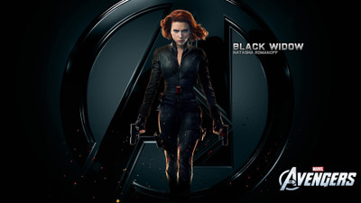 

Akhuratha movies-romanoff-natasha-widow-black Wall Poster Paper Print(12 inch X 18 inch, Rolled)