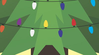 

Akhuratha Anime christmas-tree-dressed Wall Poster Paper Print(12 inch X 18 inch, Rolled)