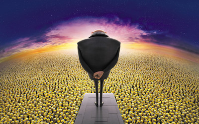 

Aabhaas movie-despicable- Wall Poster Paper Print(12 inch X 18 inch, Rolled)