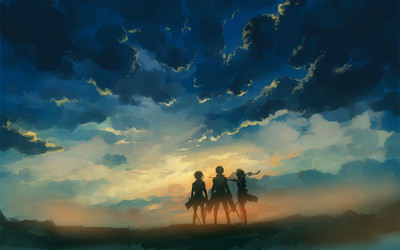 

Akhuratha Anime shingeki-no-kyojin Wall Poster Paper Print(12 inch X 18 inch, Rolled)
