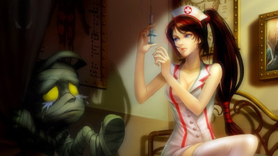 

Akhuratha Anime aakalis-wallpapaers-nurse-amumu-shots-image-league-legends-resolution-art Wall Poster Paper Print(12 inch X 18 inch, Rolled)