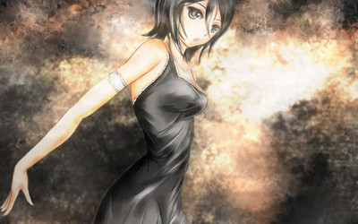 

Akhuratha Anime anime-bleach-kuchiki-rukia Wall Poster Paper Print(12 inch X 18 inch, Rolled)