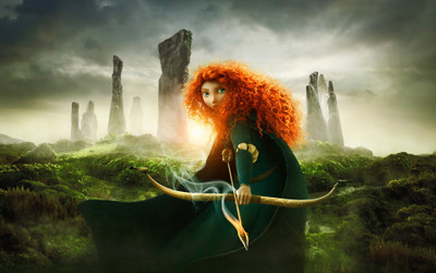 

Akhuratha movie-animation-brave-animated-walls Wall Poster Paper Print(12 inch X 18 inch, Rolled)