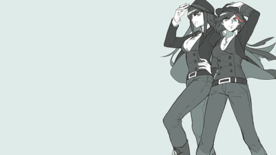 

Akhuratha Anime kill-la-kill-kiryuin-satsuki-matoi-ryuko Wall Poster Paper Print(12 inch X 18 inch, Rolled)