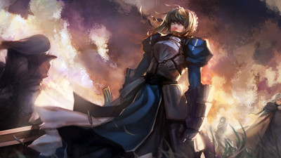 

Akhuratha Anime saber Wall Poster Paper Print(12 inch X 18 inch, Rolled)