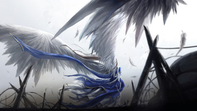 

Akhuratha Anime feathers-wings Wall Poster Paper Print(12 inch X 18 inch, Rolled)