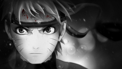 

Akhuratha Anime black-white-naruto-manga Wall Poster Paper Print(12 inch X 18 inch, Rolled)
