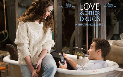 

drugs-loveanddrugs-love-movies-drama-click-image-right-images Wall Poster Paper Print(12 inch X 18 inch, Rolled)