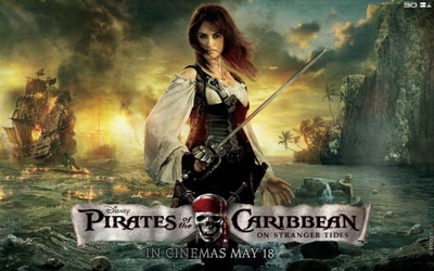 

Akhuratha penelope-cruz-movies-caribbean-pirates Wall Poster Paper Print(12 inch X 18 inch, Rolled)