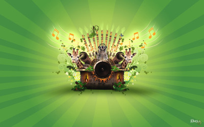 

music-jungles Wall Poster Paper Print(12 inch X 18 inch, Rolled)