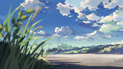 

Akhuratha Anime anime-second-centimeters-road Wall Poster Paper Print(12 inch X 18 inch, Rolled)