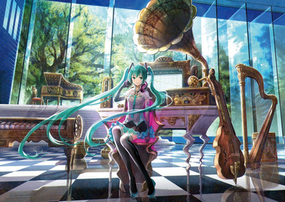 

Akhuratha Anime hatsune-miku-vocaloid Wall Poster Paper Print(12 inch X 18 inch, Rolled)