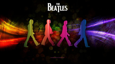 

Akhuratha beatles-cool-rainbow-bands-music Wall Poster Paper Print(12 inch X 18 inch, Rolled)