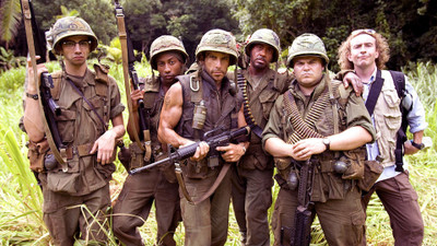 

Akhuratha movies-tropic-thunder-robert-downey-jr-ben-stiller-jack-black Wall Poster Paper Print(12 inch X 18 inch, Rolled)
