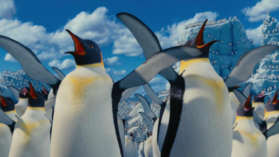 

Wall Poster a/wallpaper-movie-happy-penguins-singings Paper Print(12 inch X 18 inch, Rolled)