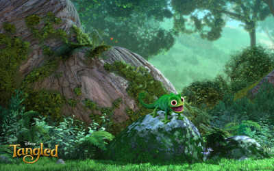 

Aabhaas movie-tangled-pascal-chameleon-disneys-backgrounds-rapunzels-disney-pictures-click Wall Poster Paper Print(12 inch X 18 inch, Rolled)