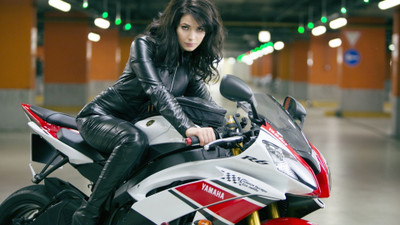 

Akhuratha -actress-a-good-day-to-die-hard-brunettes-die-hard-motorbikes-movies-women-yamaha-r Wall Poster Paper Print(12 inch X 18 inch, Rolled)