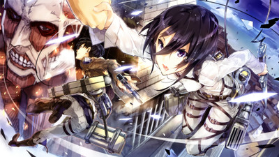 

Akhuratha Anime mikasa-ackerman-shingeki-no-kyojin Wall Poster Paper Print(12 inch X 18 inch, Rolled)