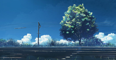 

Akhuratha Anime wcentimeters-per-second Wall Poster Paper Print(12 inch X 18 inch, Rolled)