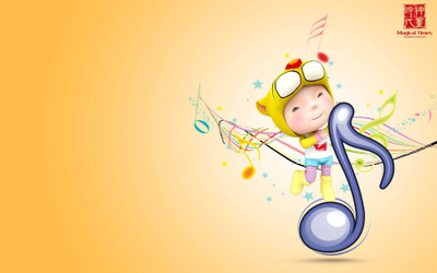 

Akhuratha happy-music Wall Poster Paper Print(12 inch X 18 inch, Rolled)