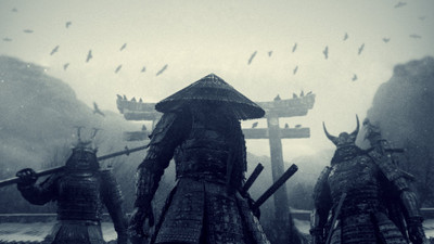 

Akhuratha 0conical-hats-japan-katana-monsters-movies-pagodas-samurai-sucker-punch Wall Poster Paper Print(12 inch X 18 inch, Rolled)