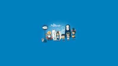 

Akhuratha Anime abus-station-princess-mononoke-spirited-away-ponyo-my-neighbour-totoro-studio-ghibli-howls-moving-castle Wall Poster Paper Print(12 inch X 18 inch, Rolled)