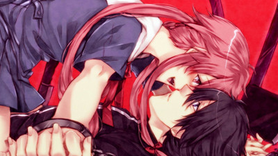 

Akhuratha Anime acouple-picture-kissing-collection Wall Poster Paper Print(12 inch X 18 inch, Rolled)