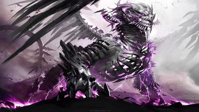 

Akhuratha Anime aguild-wars-dragon-images-original Wall Poster Paper Print(12 inch X 18 inch, Rolled)