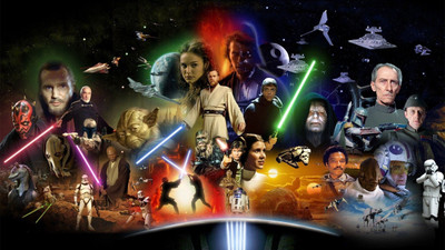 

Akhuratha -star-wars-movie-background- Wall Poster Paper Print(12 inch X 18 inch, Rolled)