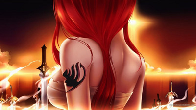 

Akhuratha Anime fairy-scarlets Wall Poster Paper Print(12 inch X 18 inch, Rolled)