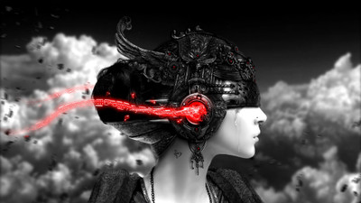 

Akhuratha -clouds-music-selective-coloring-women Wall Poster Paper Print(12 inch X 18 inch, Rolled)