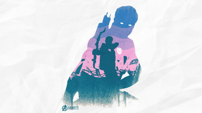 

Wall Poster -hawkeye-silhouettes-superheroes-the-avengers-movie-white-background Paper Print(12 inch X 18 inch, Rolled)