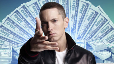 

eminem-shady-hundred-dollar-mathers-marshall-music-money Wall Poster Paper Print(12 inch X 18 inch, Rolled)