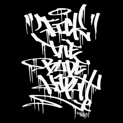 

hardcore-slamcoke-music-graffiti Wall Poster Paper Print(12 inch X 18 inch, Rolled)