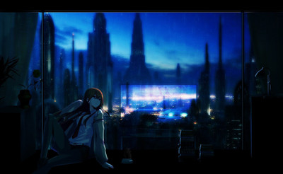 

Akhuratha Anime steinsgate-makise-kurisu Wall Poster Paper Print(12 inch X 18 inch, Rolled)