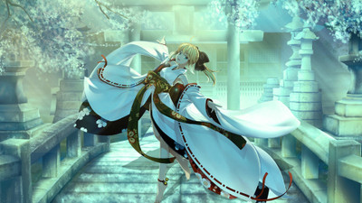 

Akhuratha Anime fatestay-night-saber Wall Poster Paper Print(12 inch X 18 inch, Rolled)