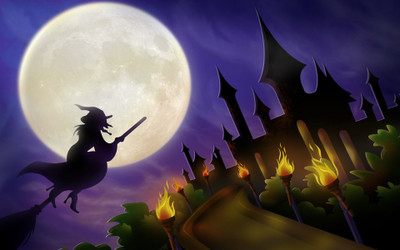 

Akhuratha Anime halloween-iphone-castle Wall Poster Paper Print(12 inch X 18 inch, Rolled)