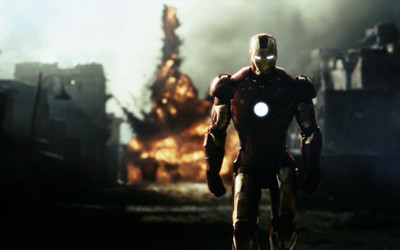 

Aabhaas iron-man--background-movie- Wall Poster Paper Print(12 inch X 18 inch, Rolled)