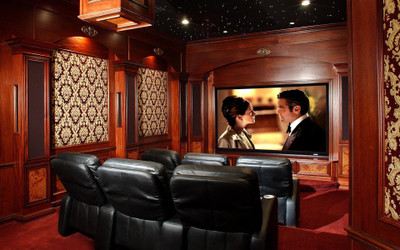 

Aabhaas indian-movie-room Wall Poster Paper Print(12 inch X 18 inch, Rolled)