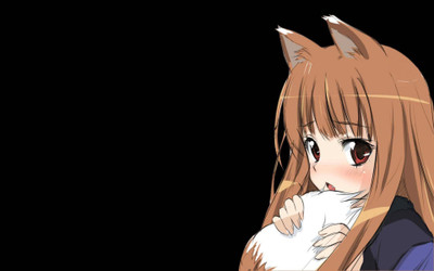 

Akhuratha Anime awolf-spice-black-s- Wall Poster Paper Print(12 inch X 18 inch, Rolled)